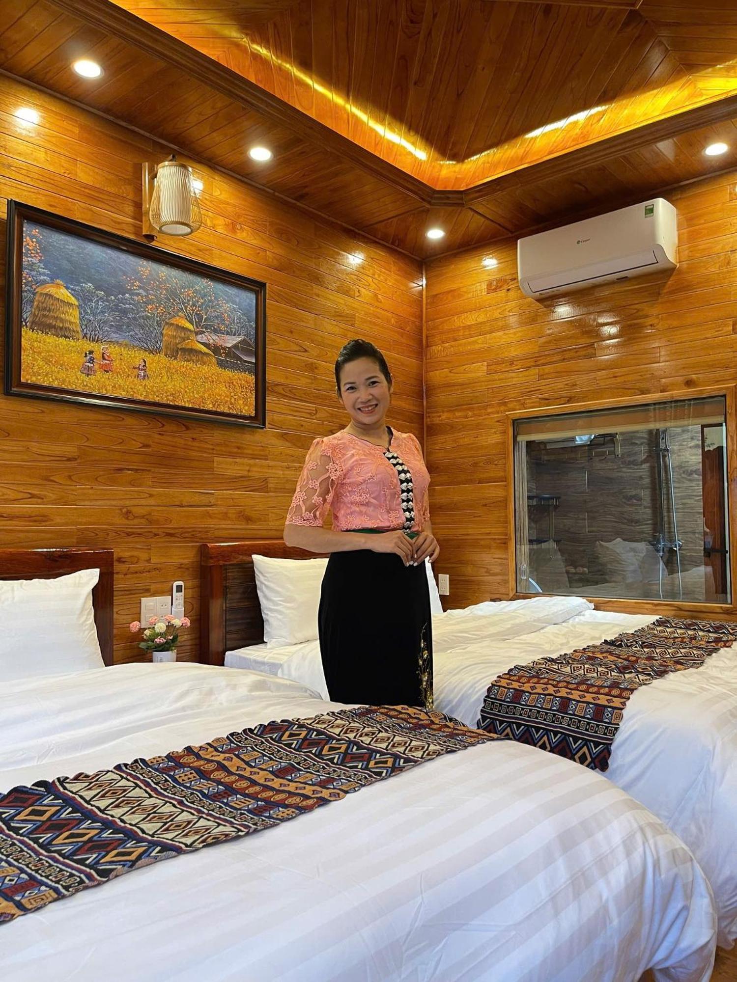 Cao Nguyen Da Homestay Meo Vac Exterior foto